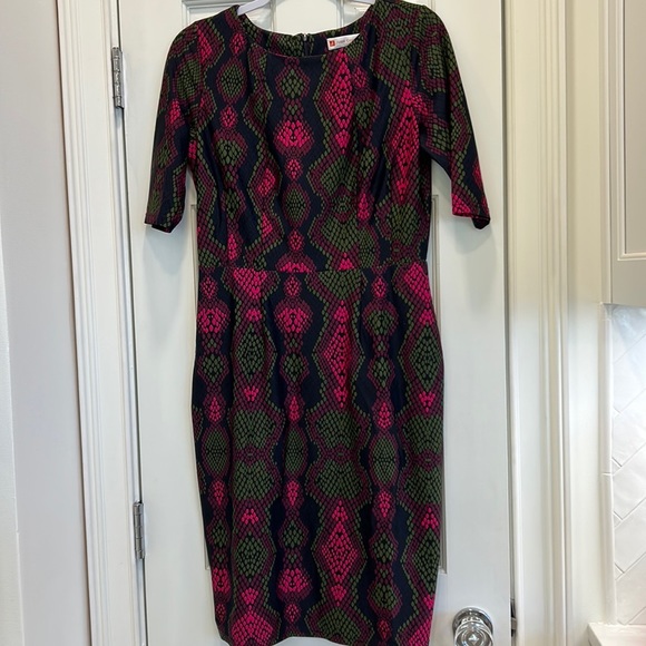 Jude Connally Dresses & Skirts - Jude Connally Monique Colorful Snake Pattern Dress sz.M